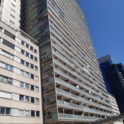 Hochhaus in der Donau City