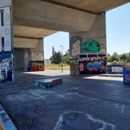 Wiener Wand, Skater Platz Stadlau