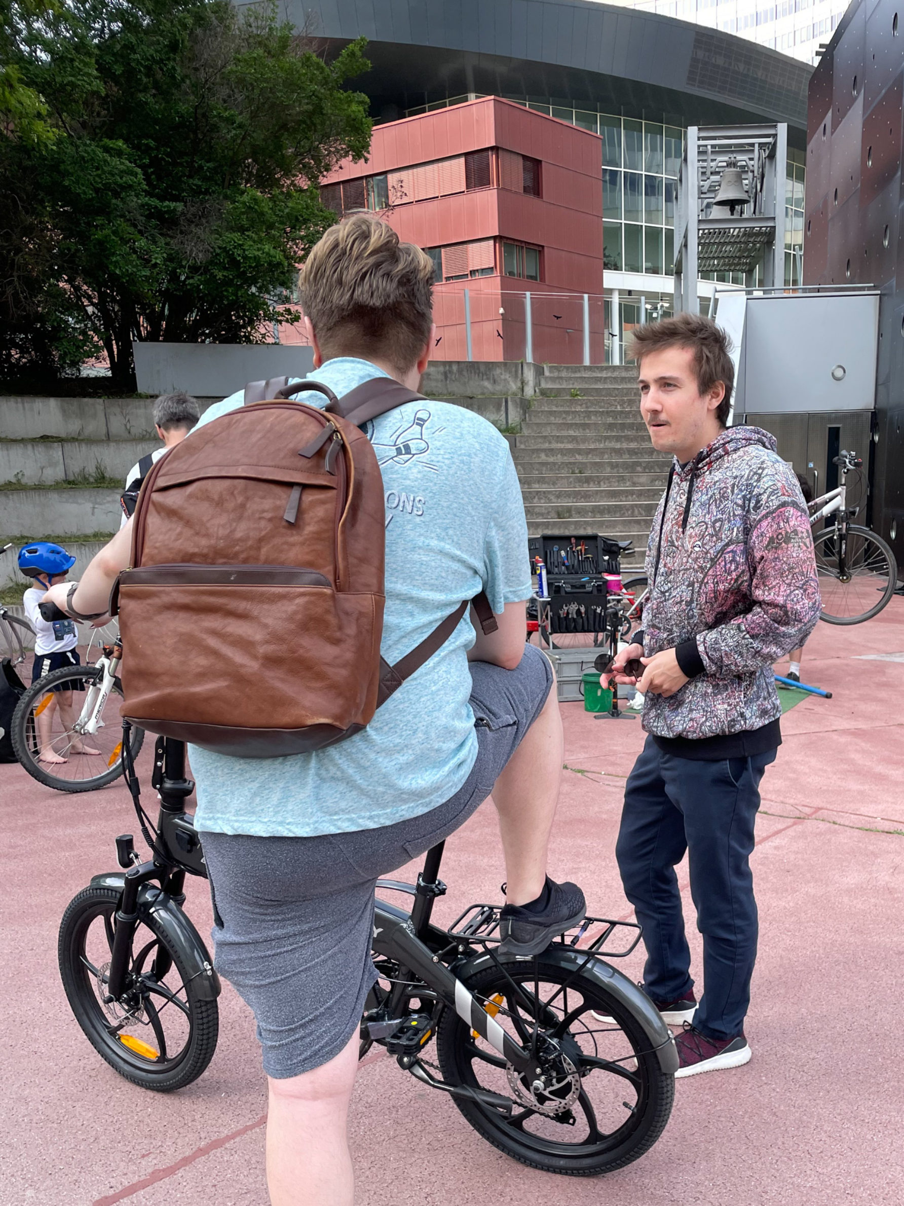 Radrettung Kaisermühlen Donau City Mai 2023