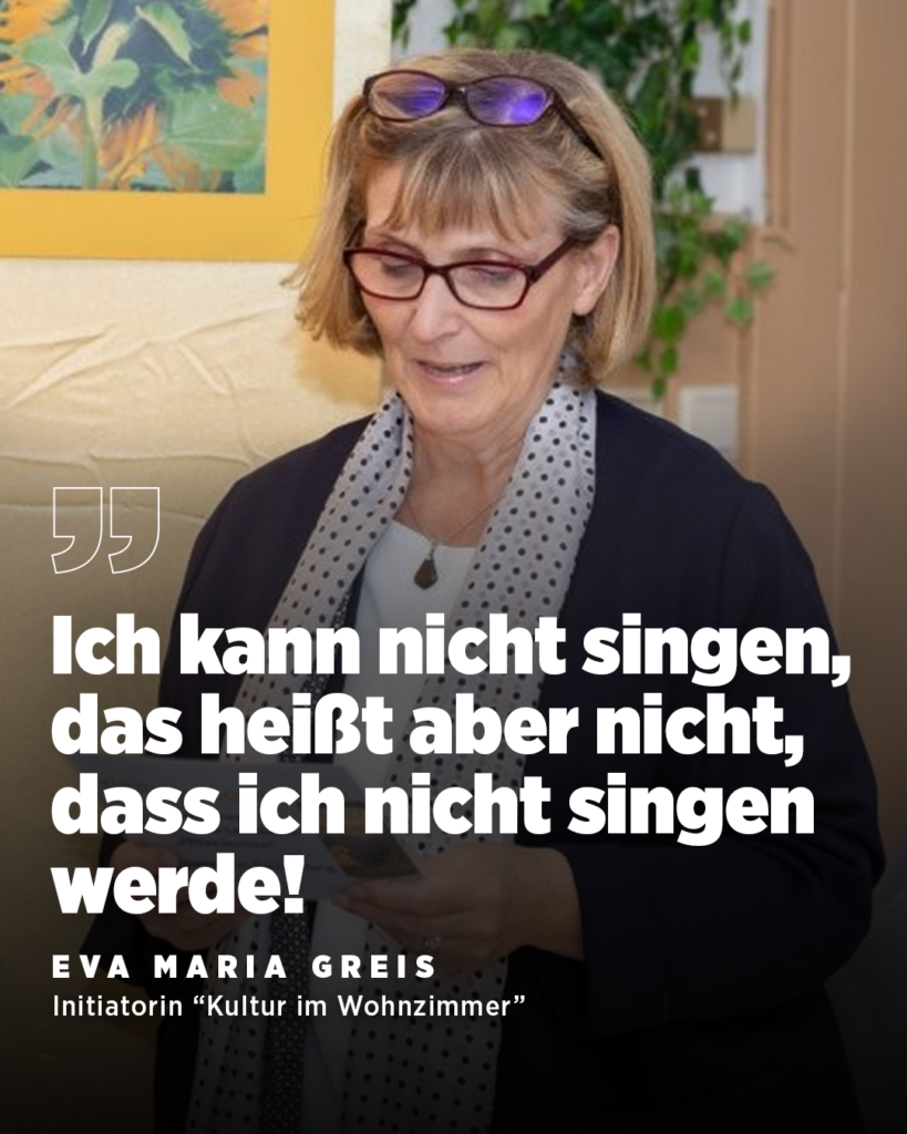 Eva Maria Greis prägte über mehrere Jahre maßgeblich das kulturelle Leben im Grätzel. Weltfrauentag 2026