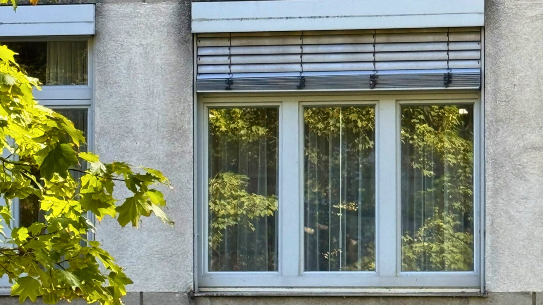 Das Gebäude ist in einem maroden Zustand